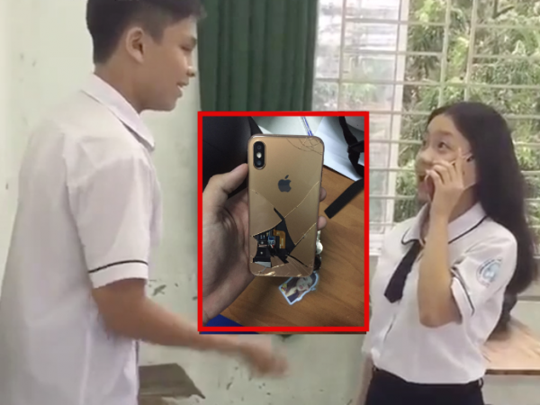 Học sinh Sài Gòn diễn cảnh phim Hậu Duệ Mặt Trời "xuất thần" đến nỗi vỡ cả iPhone X