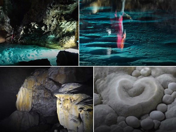Phát hiện hang động đẹp tuyệt vời ở Trung Quốc