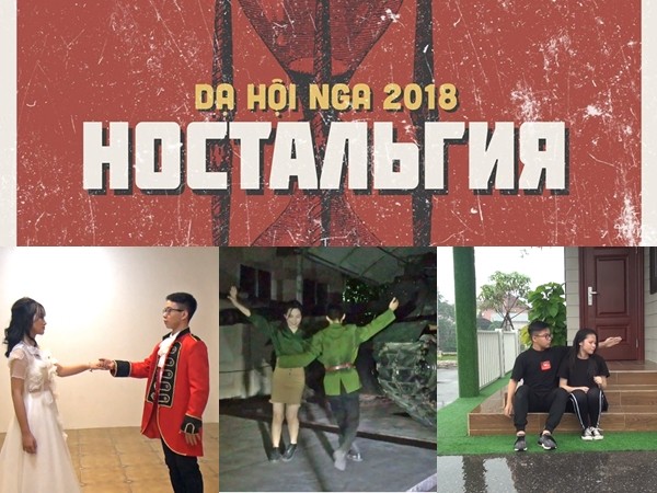 Teen THPT Phan Bội Châu (Vinh) "lên lịch" trải nghiệm lịch sử Nga trong dạ hội hoành tráng