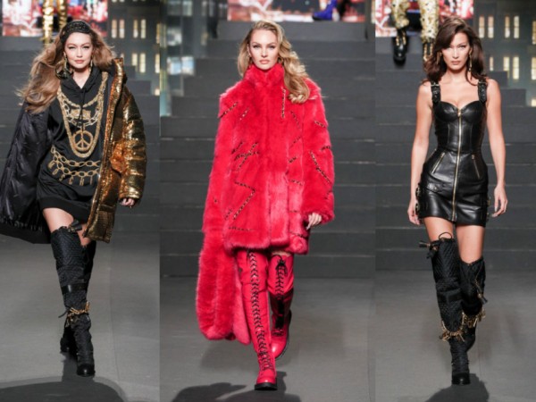 Chị em siêu mẫu nhà Hadid xuất hiện nổi bật trong show diễn ra mắt BST MOSCHINO [TV] H&M