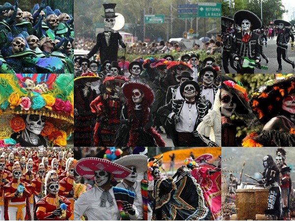Cuộc diễu hành “Ngày của người chết” đầy sắc màu ở Mexico 2018