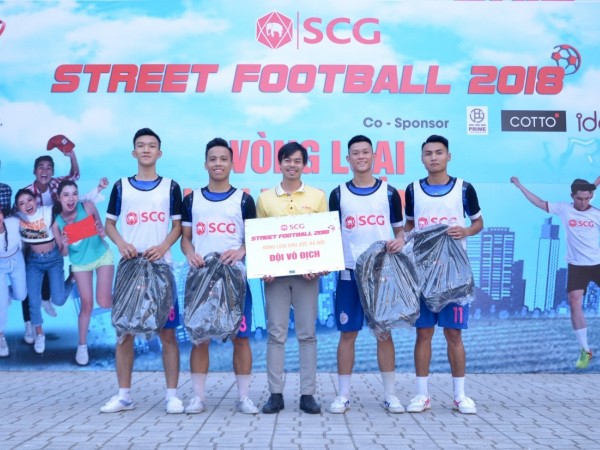 “Giải Bóng đá đường phố SCG 2018”: 2 đội phía Nam trở thành đối thủ đáng gờm của FC Phủi