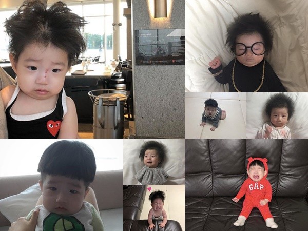 "Cậu bé mặt trời" Hàn Quốc mới một tuổi đã thành hiện tượng mạng