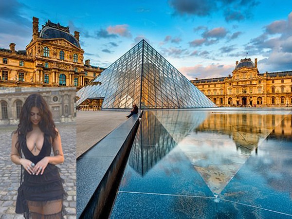 Pháp: Người mẫu xinh đẹp bị bảo tàng “cấm cửa” vì ăn mặc quá hở hang