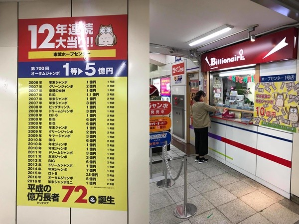 Kỳ diệu cửa hàng bán vé số mỗi năm "sản sinh" ra một triệu phú đô la tại Nhật Bản