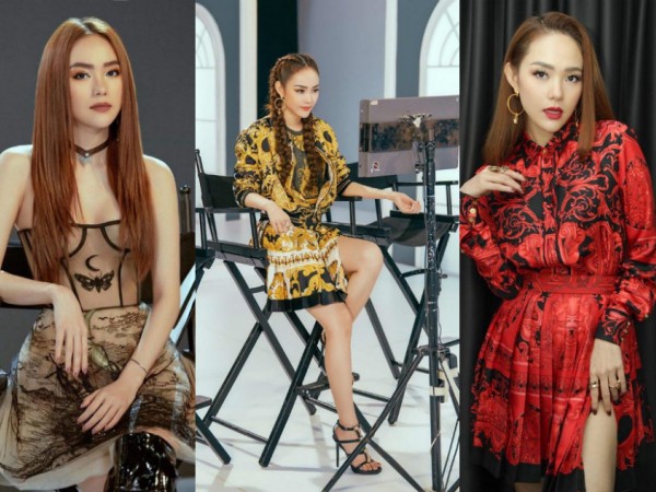 Style phủ đầy hàng hiệu của Minh Hằng trên ghế nóng The Face 2018