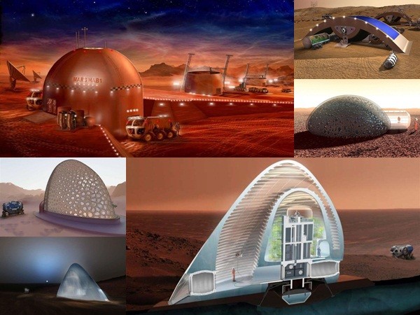 Cận cảnh những ngôi nhà “trong mơ” trên sao Hỏa