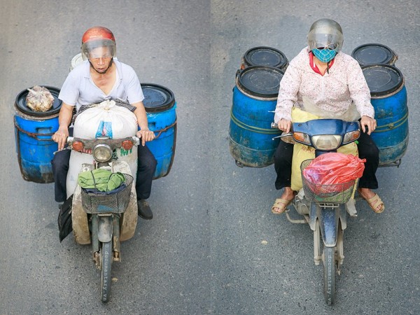“Những bộ tứ siêu đẳng”: Bộ ảnh hài hước mà đáng suy ngẫm về người đi xe máy ở Việt Nam