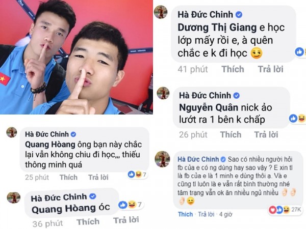 Gần ngày đá chung kết lượt về, loạt phản ứng của Đức Chinh trên Facebook khiến dân mạng tranh cãi