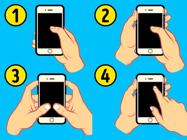 Trắc nghiệm vui: Cách cầm smartphone có thể nói rất nhiều về tính cách của bạn