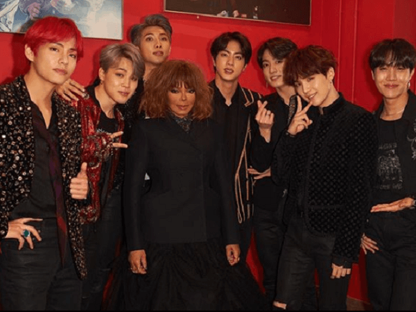 Cư dân mạng truy lùng "Anh chàng tóc đỏ" trong bức ảnh Janet Jackson chụp cùng BTS