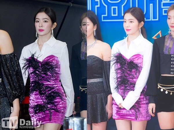 Mặc chiếc váy quá "sến", Irene (Red Velvet) khiến fan phải khóc ròng