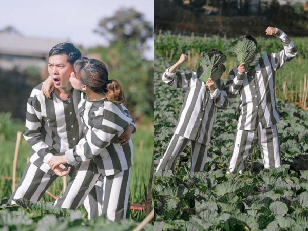 Dân mạng tranh cãi về cặp đôi Sài Gòn mặc áo tù chụp ảnh cưới, tên album là "Tù chung thân"