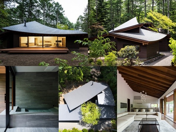 Biệt thự hình “4 chiếc lá rơi” đẹp như mơ của kiến trúc sư Nhật Bản