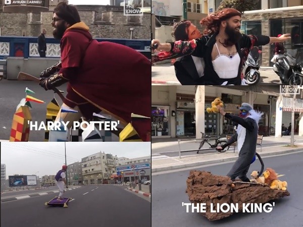 Vua sư tử, Harry Potter đi ván trượt siêu đẳng đến "hạ giới"