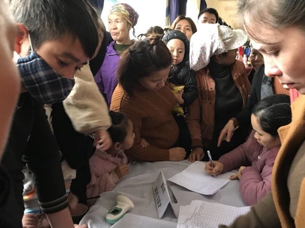 Hàng trăm học sinh tiếp tục được xét nghiệm sán lợn tại Bắc Ninh