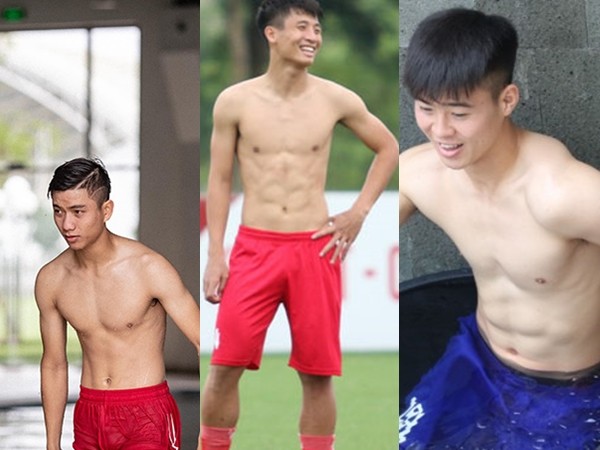 Không chỉ Phan Văn Đức, nhiều cầu thủ bóng đá Việt Nam khiến fan xuyến xao với thân hình khoẻ khoắn