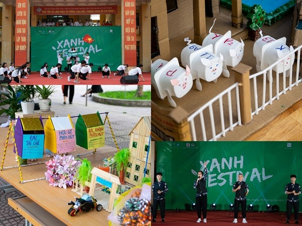Bắc Ninh: Teen THPT Yên Phong 2 chung tay lan tỏa thông điệp vì môi trường