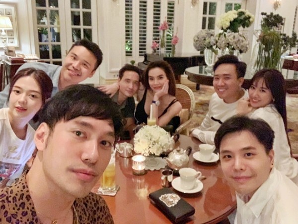 Giữa tin đồn tình cảm, Liz Kim Cương gây chú ý khi xuất hiện trong tiệc sinh nhật Trịnh Thăng Bình 