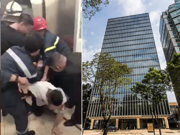TPHCM: Cảnh sát giải cứu 21 người mắc kẹt trong thang máy lúc nửa đêm