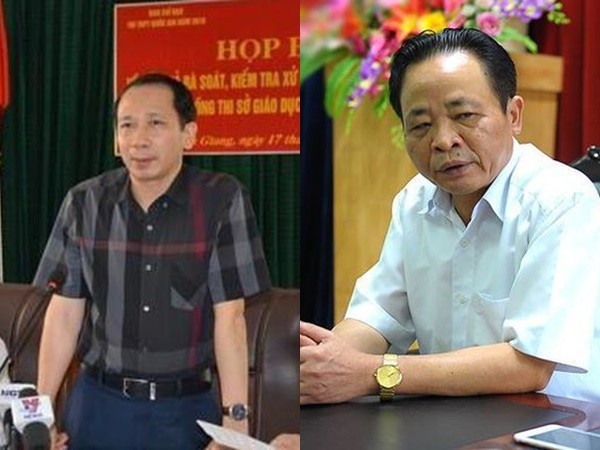 Vụ gian lận thi cử Hà Giang: Cảnh cáo Phó Chủ tịch tỉnh