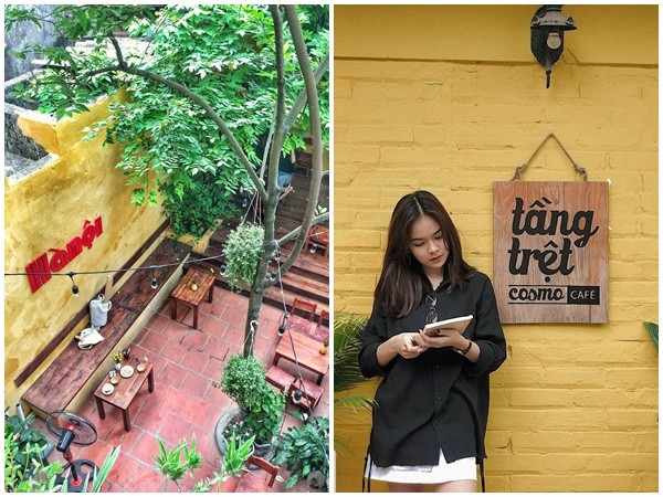 3 quán cafe này ở Hà Nội cũng có bức tường chữ màu vàng sống ảo cực ăn hình