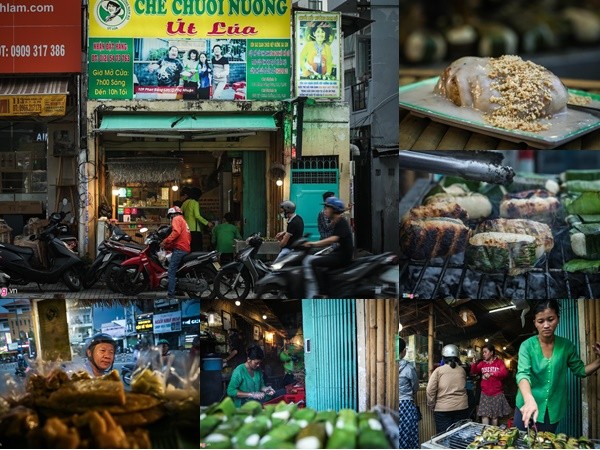 Tiệm chuối nướng 15 m2 doanh thu chục triệu mỗi ngày ở Sài Gòn