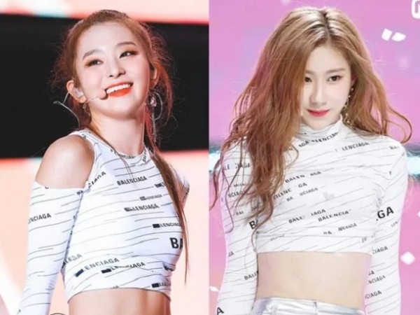 Các cô gái Red Velvet “bất phân thắng bại” khi mặc đụng hàng với idol khác