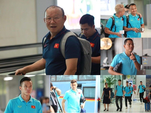 Đội tuyển Việt Nam nhập cảnh suôn sẻ vào Thái Lan