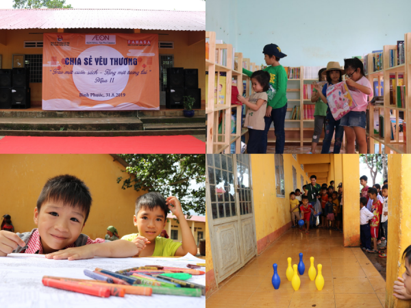 Hành trình ý nghĩa của những "Trang sách trao em" trong chuyến đi tới tỉnh Bình Phước