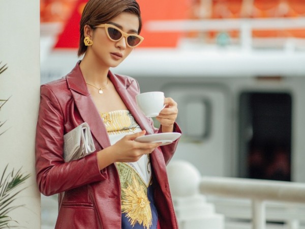 Nữ diễn viên Kim Tuyến gợi ý loạt set đồ cá tính cho những quý cô ưa thích sự nổi loạn