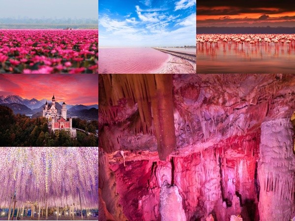 Tín đồ du lịch không thể bỏ qua 10 địa điểm nhuộm sắc hồng trên khắp thế giới