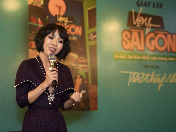 Nhà báo Trác Thuý Miêu mang tác phẩm "Vọng Sài Gòn" trở về quê ngoại Hà Nội