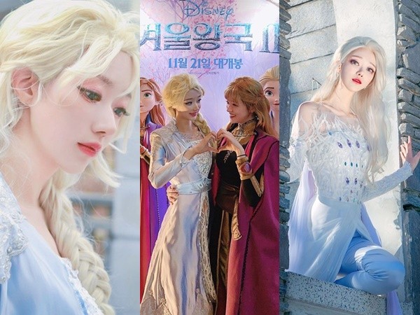 9X Hàn Quốc bất ngờ nổi tiếng khi hóa trang thành Elsa