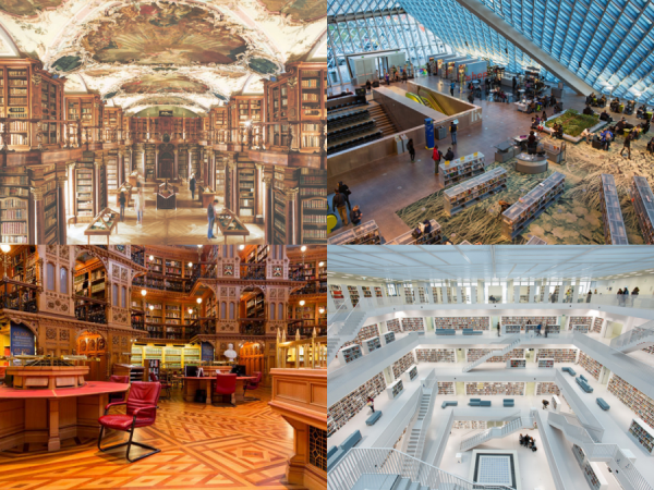 Mời bạn chiêm ngưỡng 6 toà thư viện đẹp và hiện đại nhất thế giới!