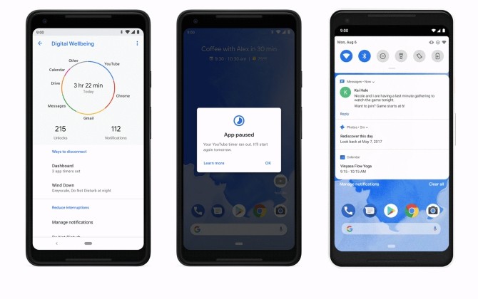 Android 9 Pie: Trí tuệ nhân tạo thúc đẩy trải nghiệm đơn giản và thông minh