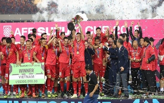 Đội tuyển Việt Nam kết thúc năm 2018 bằng vị thế "ông vua" Đông Nam Á trên BXH FIFA