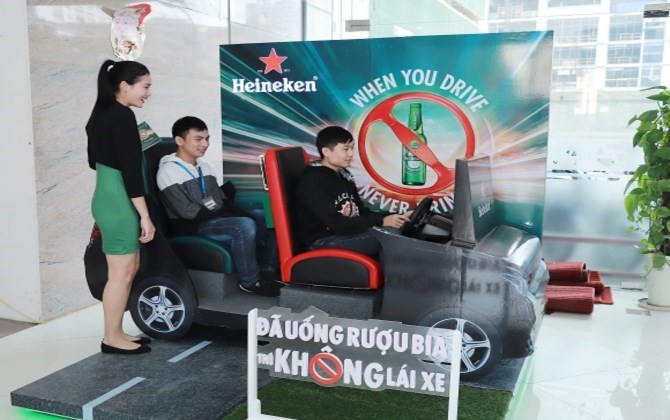 2018 và hành trình thúc đẩy thay đổi hành vi lái xe sau khi sử dụng rượu bia tại Hà Nội của Heineken