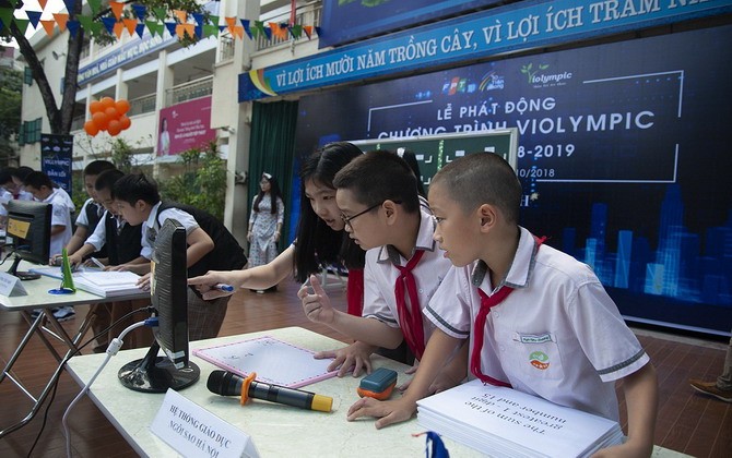 Hơn 10.000 học sinh cả nước dự thi Vòng thi cấp Quốc gia Violympic 2018 - 2019