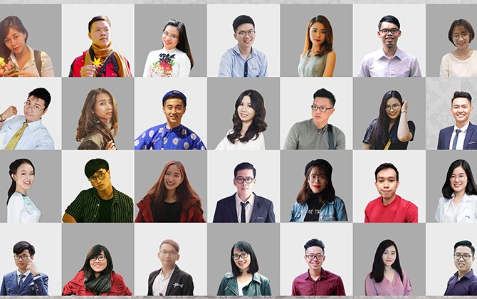 28 gương mặt đại diện cho Việt Nam tham gia hành trình tàu Đông Nam Á 2019