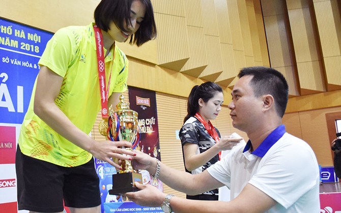 Gần 1000 vận động viên sẽ tranh tài tại giải cầu lông cúp báo Tuổi trẻ Thủ đô lần thứ VI
